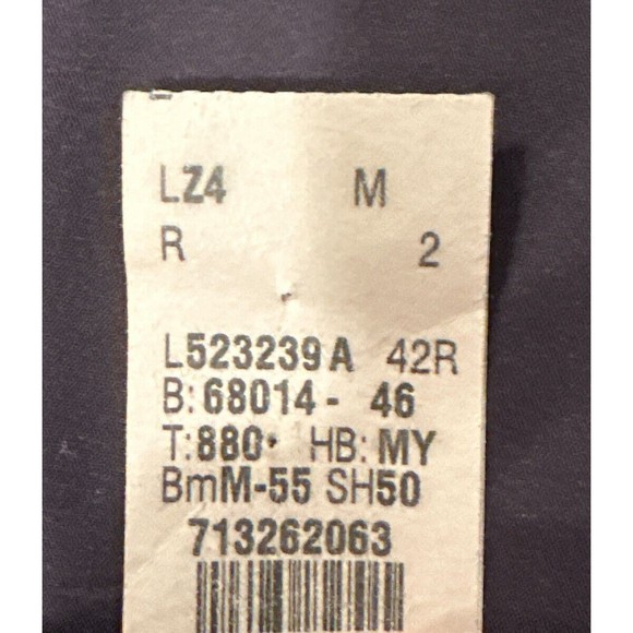 Lauren Ralph Lauren Charcoal Gray Striped 100% Wool Sport Coat/Suit Jacket 42R - Picture 5 of 6